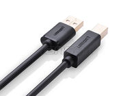 USB 2.0 AM To BM Micro USB Data Cable Flame Reterdant PVC Jacket For Printer