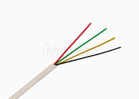 PE Insulation Special Cables Bare Copper Wire 4 Core Alarm Cable For Security Systems