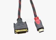 24K Gold Plated Special Cables 1080P HDMI To DVI Cable With Ethernet Length Customized
