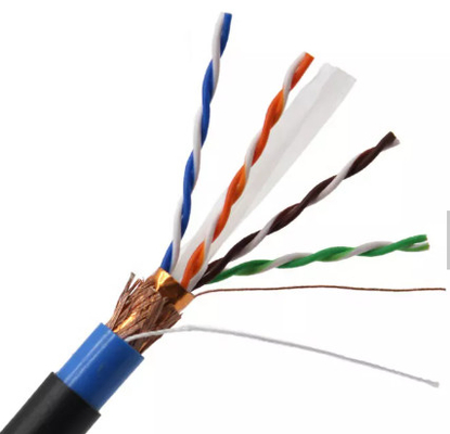 Ethernet Cable SFTP  Cat6 Lan Cable Cat6 PVC Cable For Outdoor