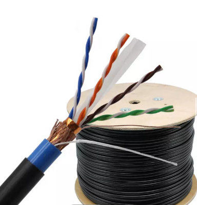 Ethernet Cable SFTP  Cat6 Lan Cable Cat6 PVC Cable For Outdoor