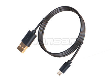 Copper Conductor Micro USB Data Cable For Data Transfer / Charging Cable