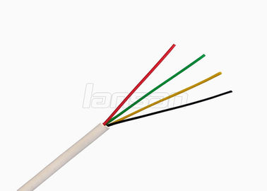 PE Insulation Special Cables Bare Copper Wire 4 Core Alarm Cable For Security Systems