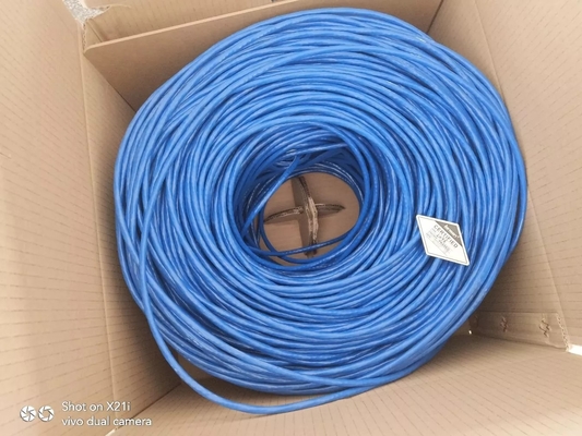 communication cable 24AWG CCA conductor PVC jacket indoor CAT5e UTP
